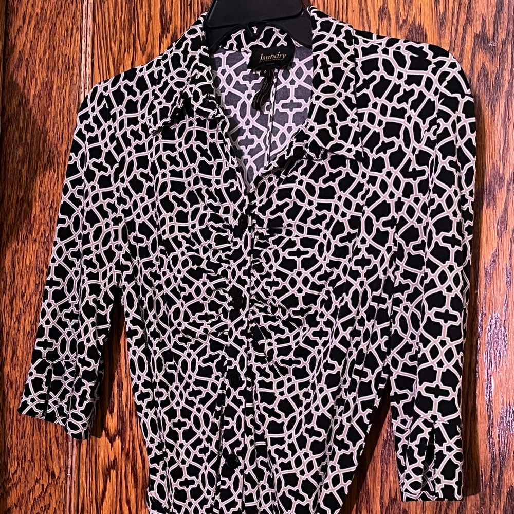 Laundry by Shelli Segal patterned dress
